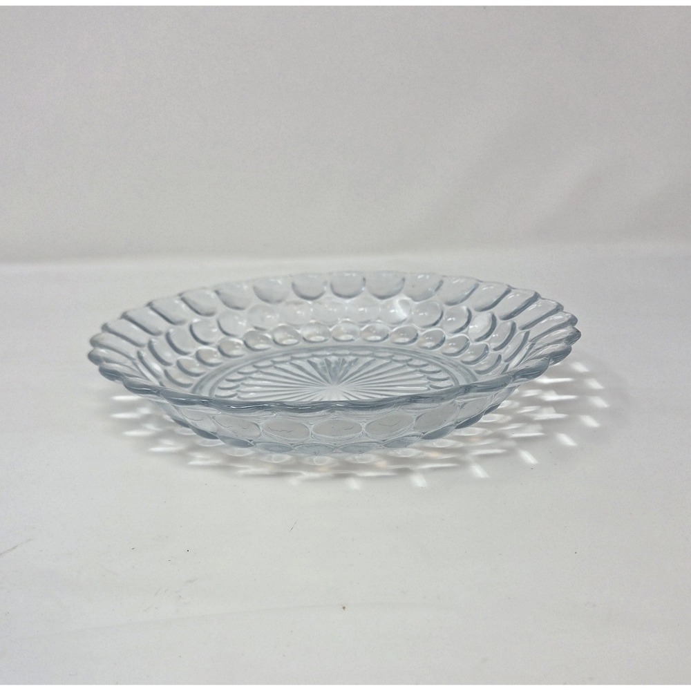 Anchor Hocking Bubble Pattern Sapphire Blue Soup Bowl Depression Glass 1940s